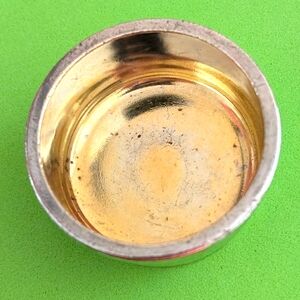 THE GREENBRIER INT'L SILVER OR SILVER PLATED ROUND HEAVY TRINKET BOWL